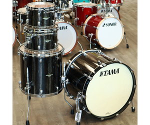 Tama Tama Starclassic Maple Shell Pack 22/10/12/16 (Black Clouds & Silver  Linings) MA42TZSBCS