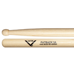 Vater Vater 3A Fatback Wood Tip Hickory Drumsticks Pair