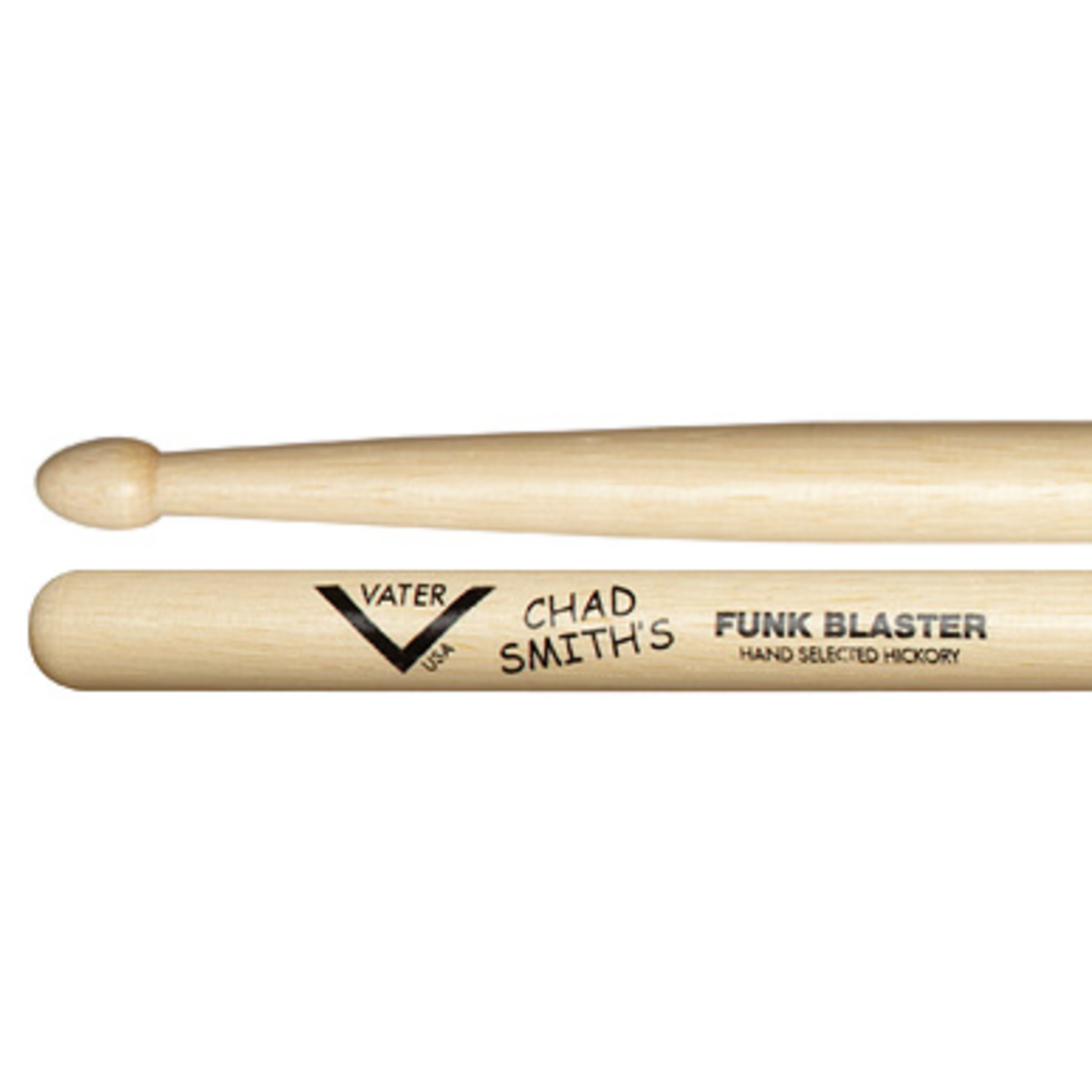 Vater Vater Chad Smith Funk Blaster Wood Tip Hickory Drumsticks Pair