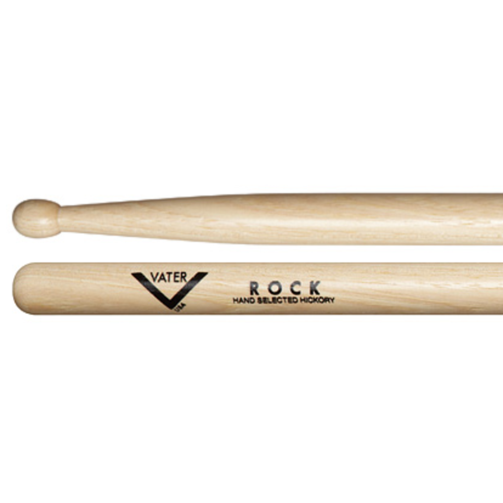 Vater Vater Rock Wood Tip Hickory Drumsticks Pair