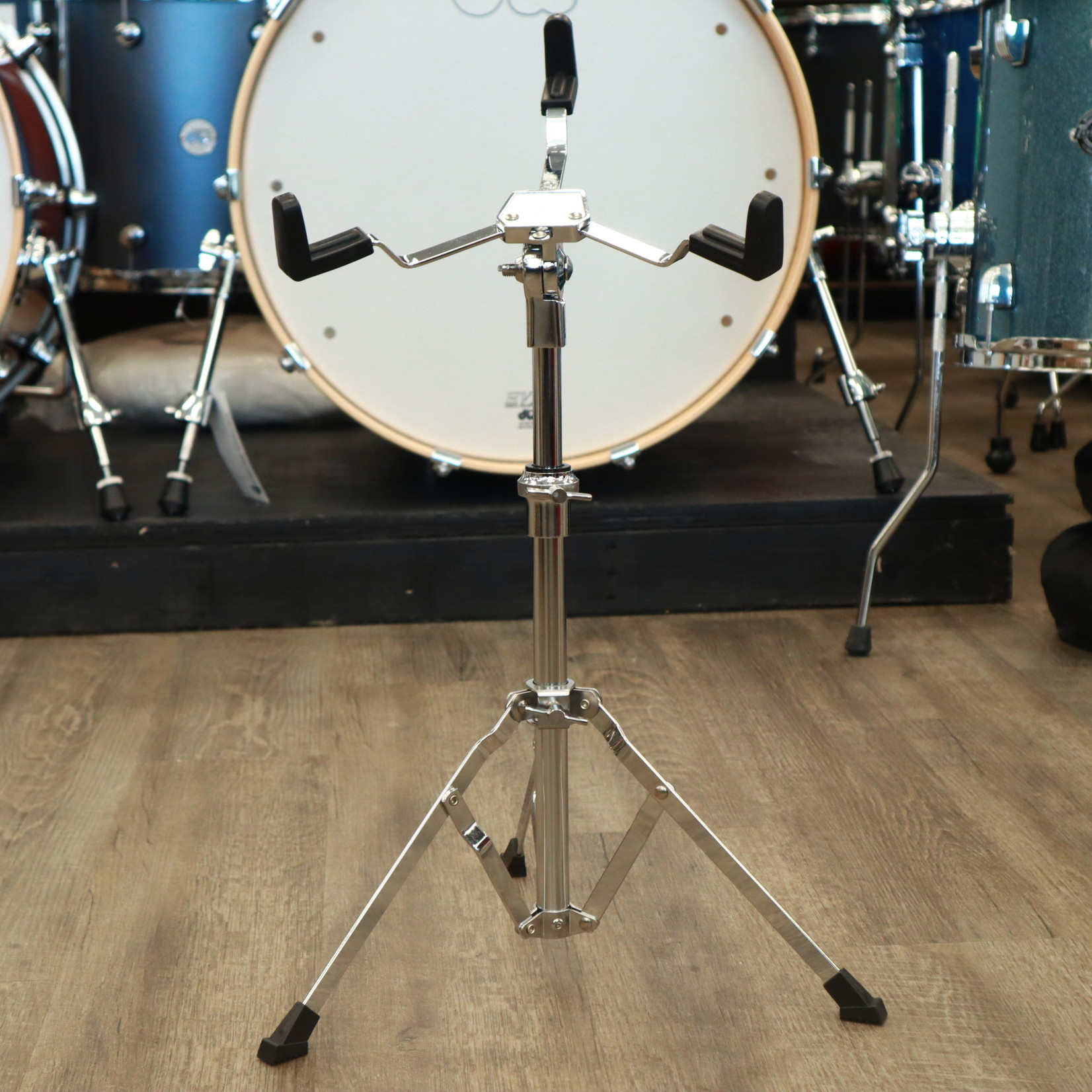 Junior snare drum with sticks and stand