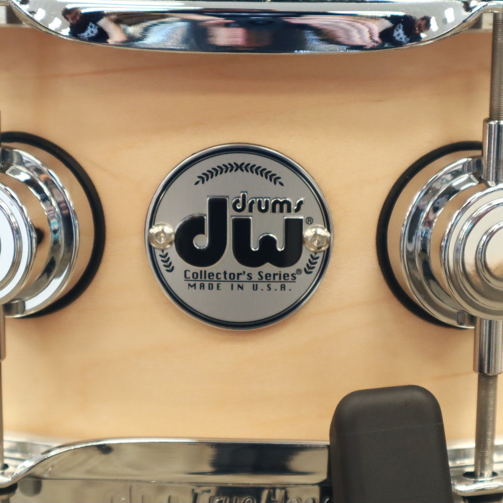 DW DW Collector's 5x14" Maple Snare Drum Satin Oil w/ Chrome Hardware