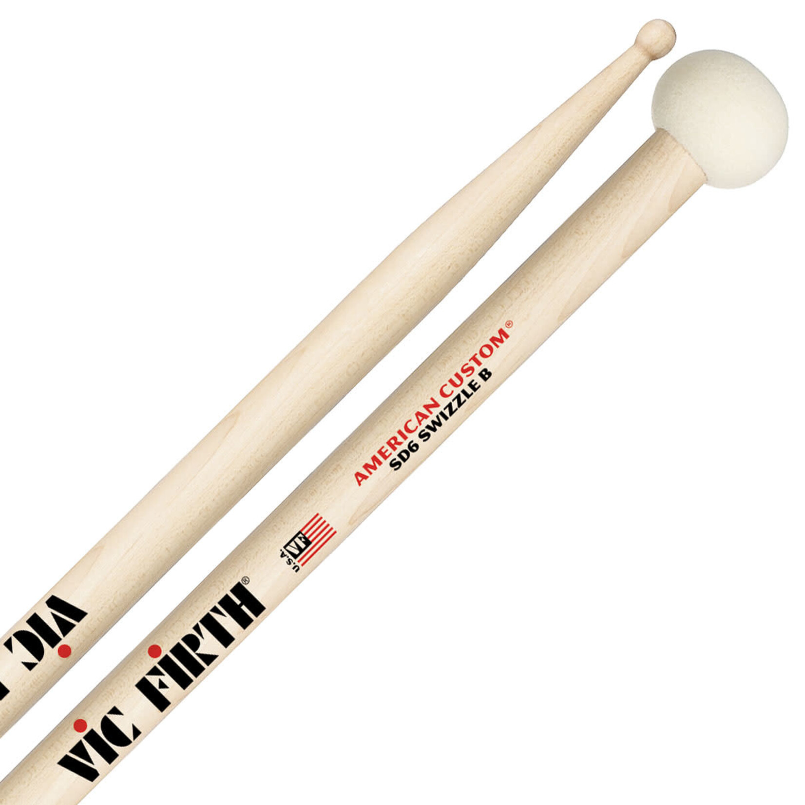 Vic Firth Vic Firth American Custom SD6 Swizzle B