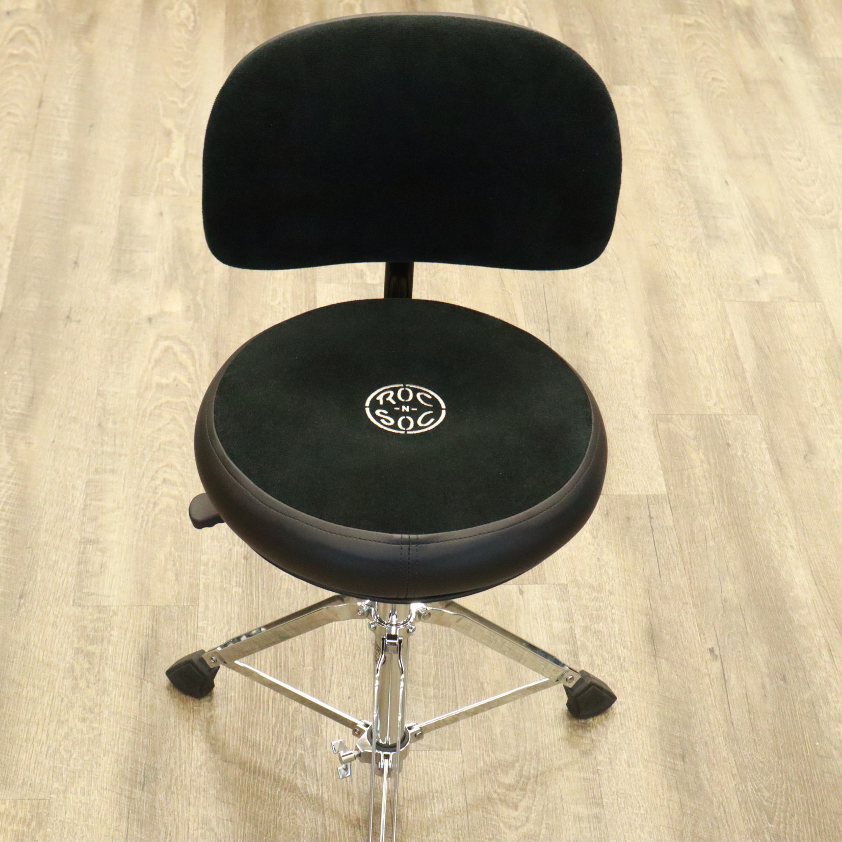 Roc-N-Soc Roc-N-Soc Nitro Round Throne With Backrest (Black) NR W/B R-K