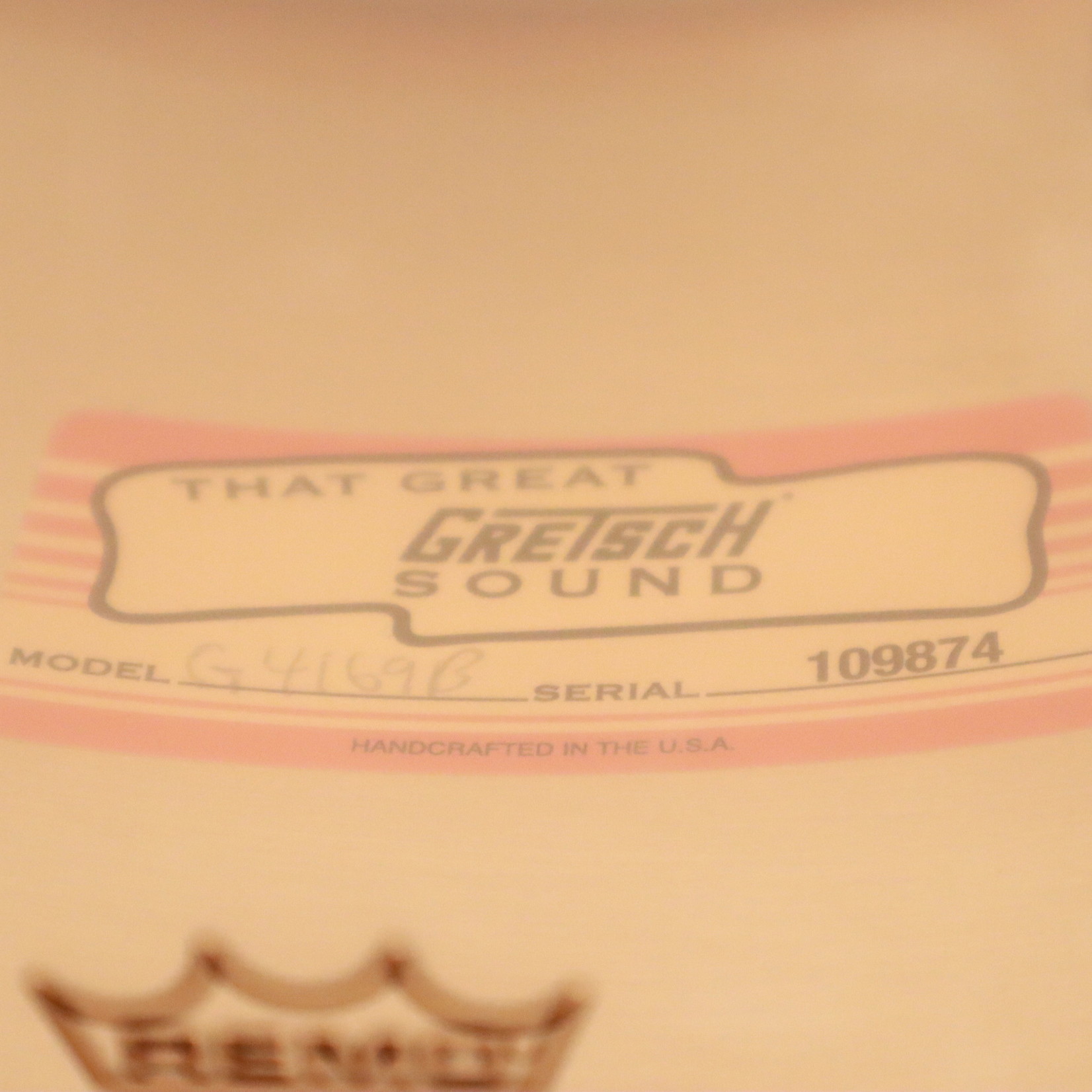 Gretsch Gretsch USA Custom 6.5x14" Bronze Snare Drum