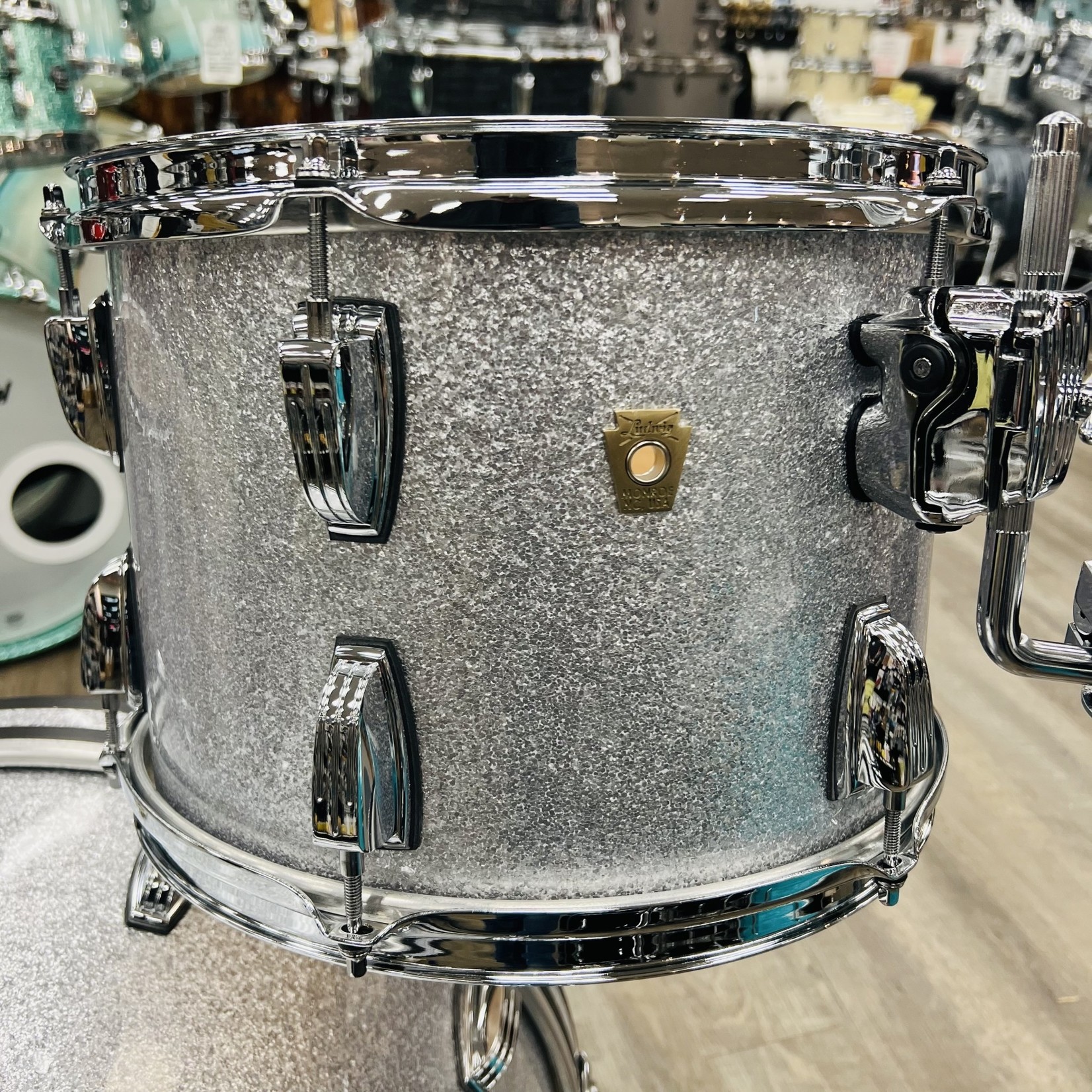 Ludwig Ludwig Classic Maple FAB 3-Piece Shell Pack 13/16/22 (Silver Sparkle)