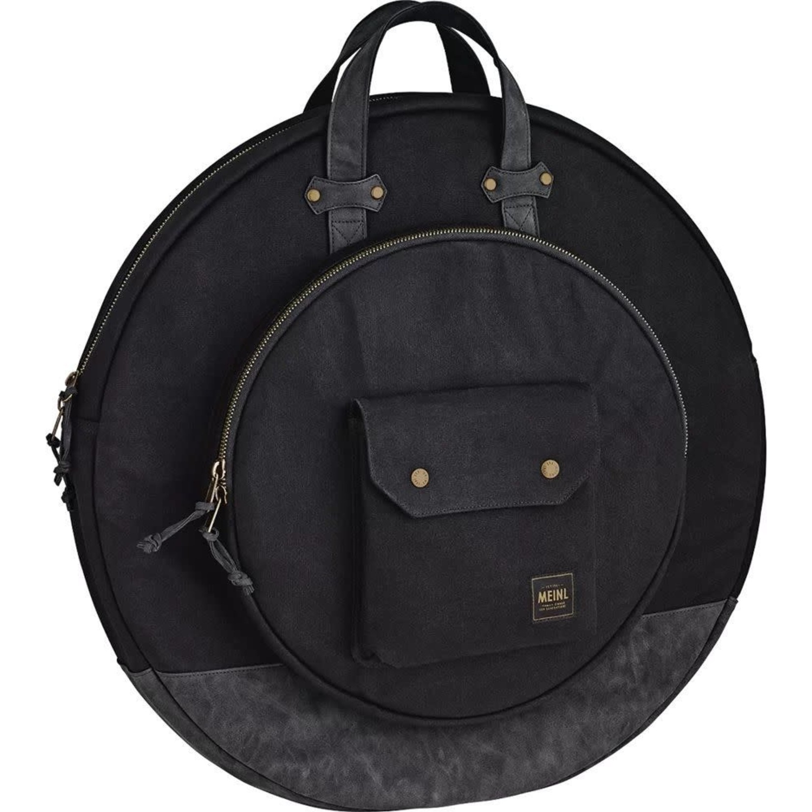 Meinl Meinl Waxed Canvas Collection 22" Cymbal Bag Backpack Classic Black MWC22BK