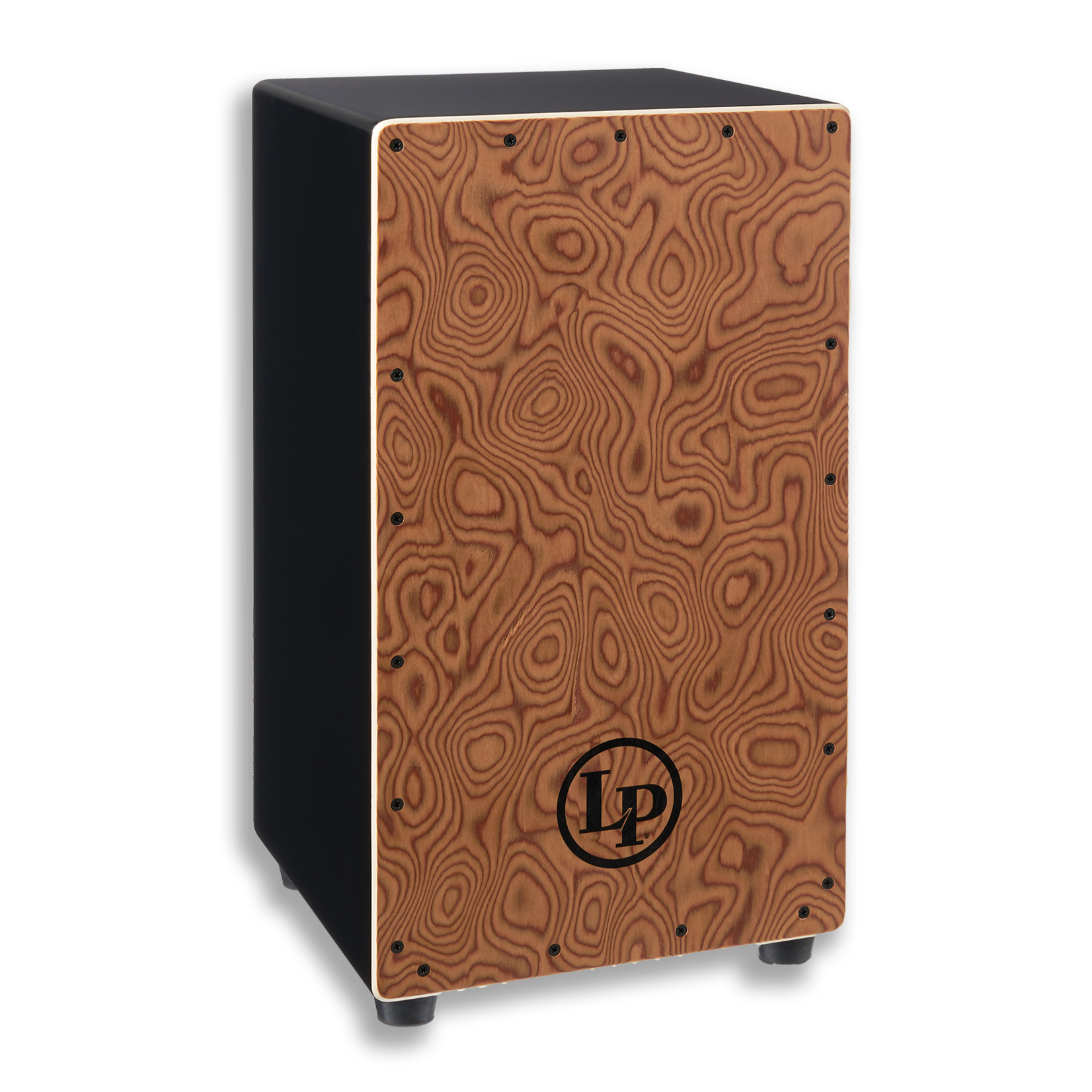 LP LP Black Box Cajon Figured Cerise Craftwood Soundboard