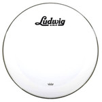 Ludwig/Remo Ludwig 26" Remo Powerstroke 3 Smooth White Drumhead With Script Logo LW1226P3SWV
