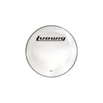 Ludwig/Remo Ludwig 24" Remo Powerstroke 3 Smooth White Drumhead With Block Logo LW1224P3SWB