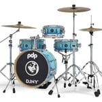 PDP Demo Model PDP Daru Jones 4-Piece New Yorker "Snom" Shell Pack (Blue Fade)