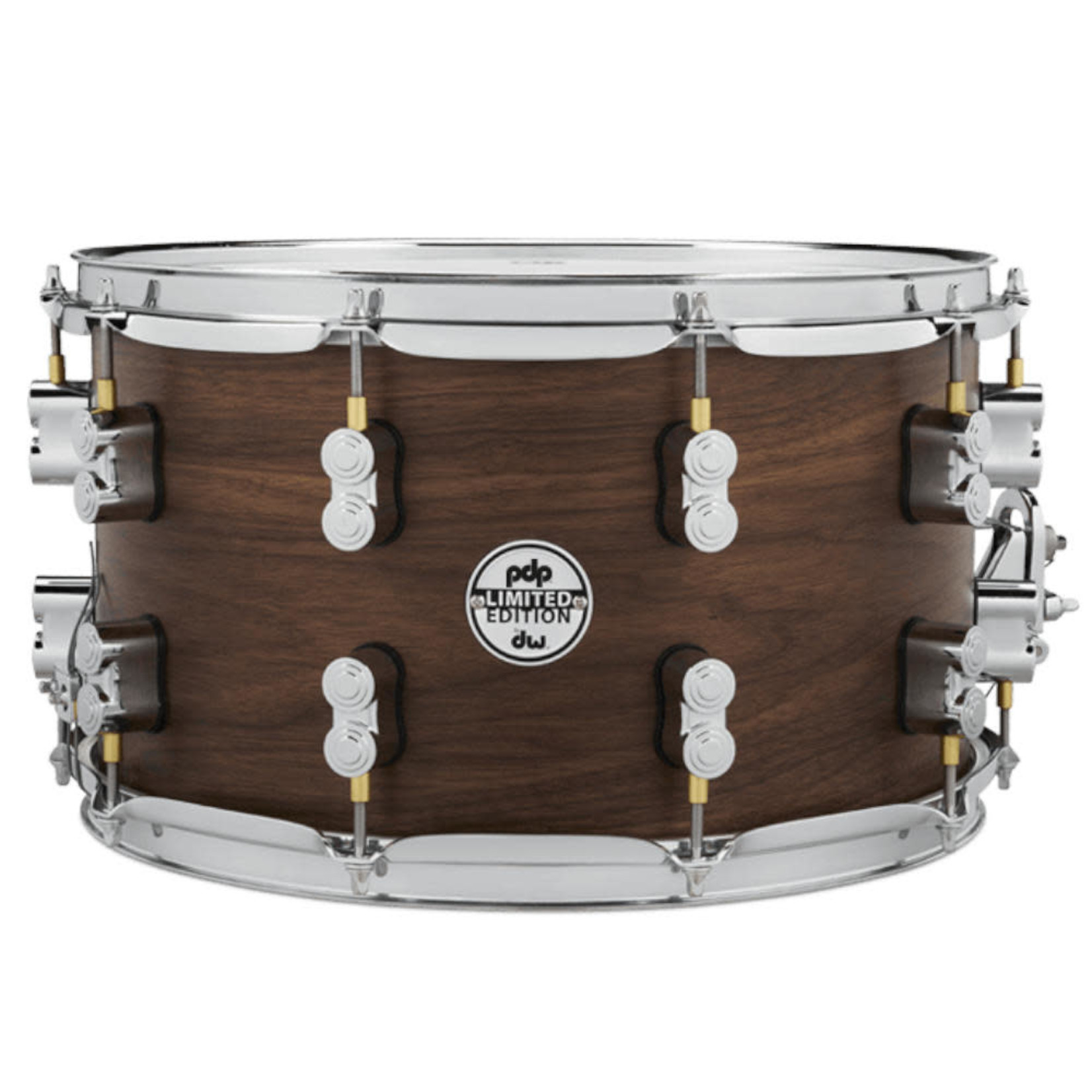 PDP PDP Concept Series Limited Edition 8X14” 20-Ply Hybrid Walnut/Maple Snare Drum PDSN0814MWNS
