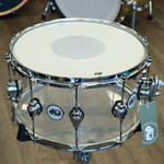 DW DW Design Series 8x14" Clear Acrylic Snare Drum DDAC0814SSCL1