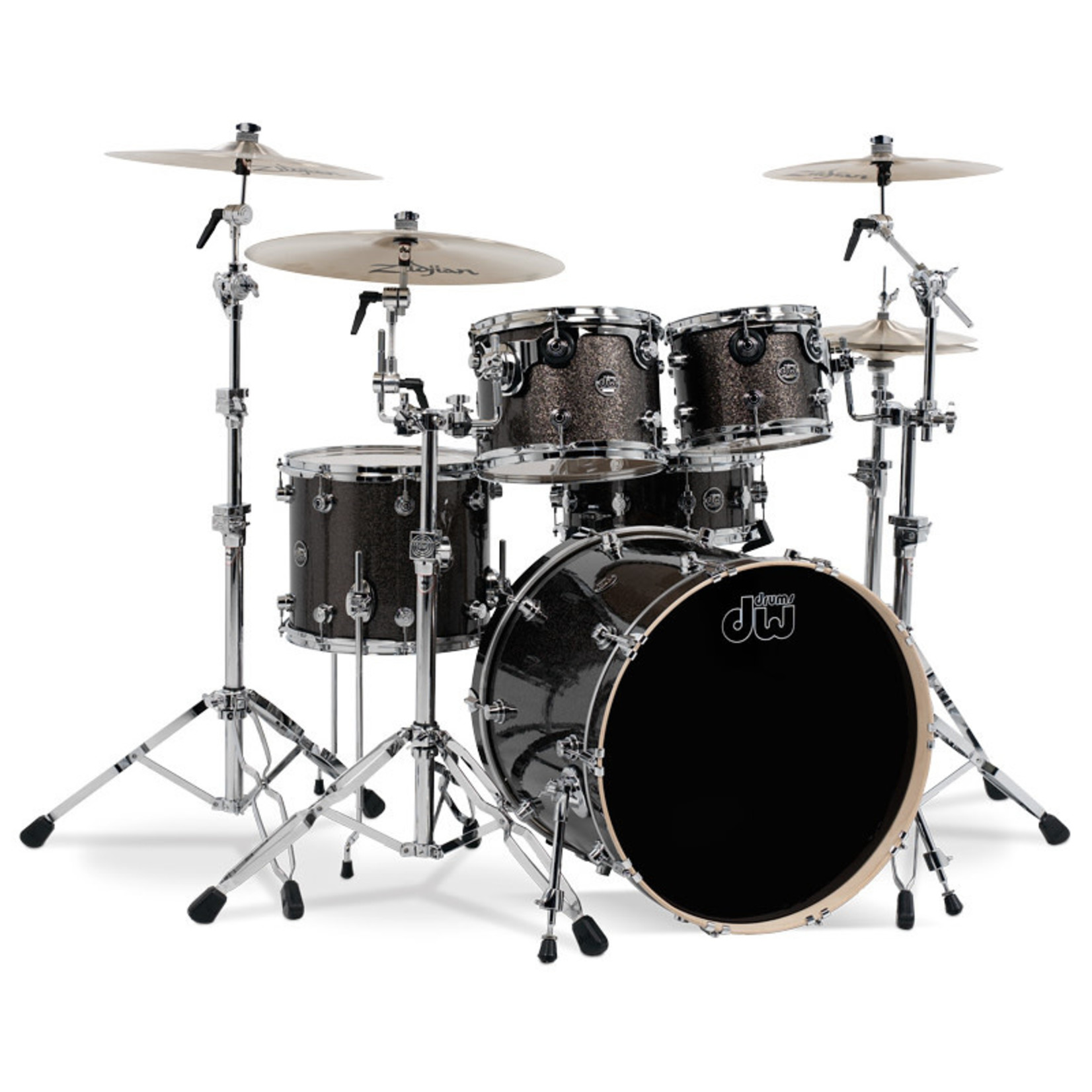 DW Performance Series 5-pc Shell Pack (Pewter Sparkle) - 2112