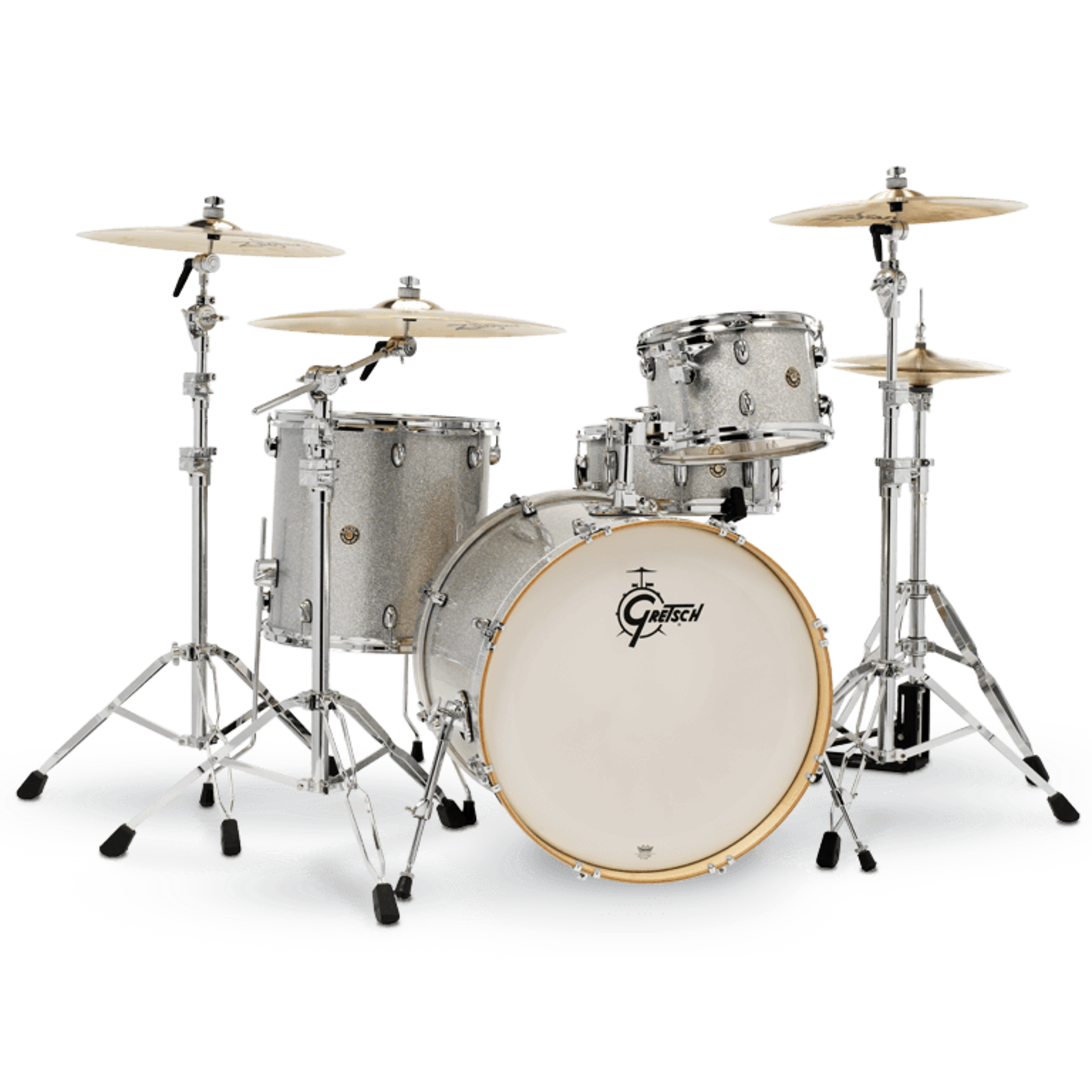 Gretsch Gretsch Catalina Maple 4-Piece Shell Pack 22/12/16/14SN (Silver Sparkle)