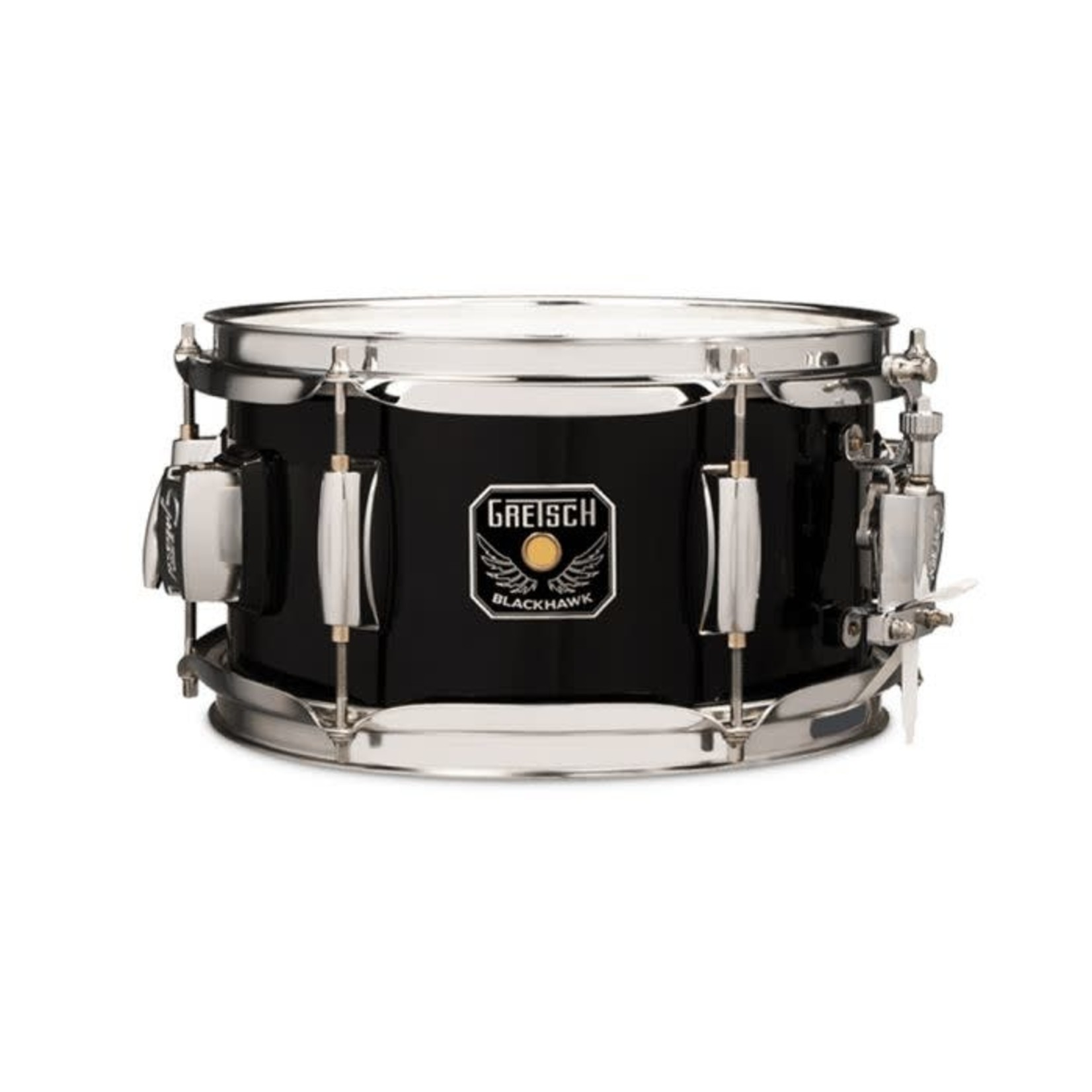 Gretsch Gretsch Full Range BlackHawk Mighty Mini 5.5x10" Snare Drum (Black)