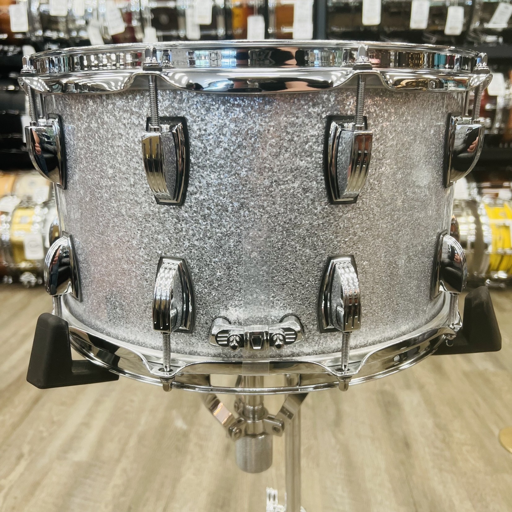 Ludwig Ludwig Legacy Mahogany 8x14" Snare Drum (Silver Sparkle)