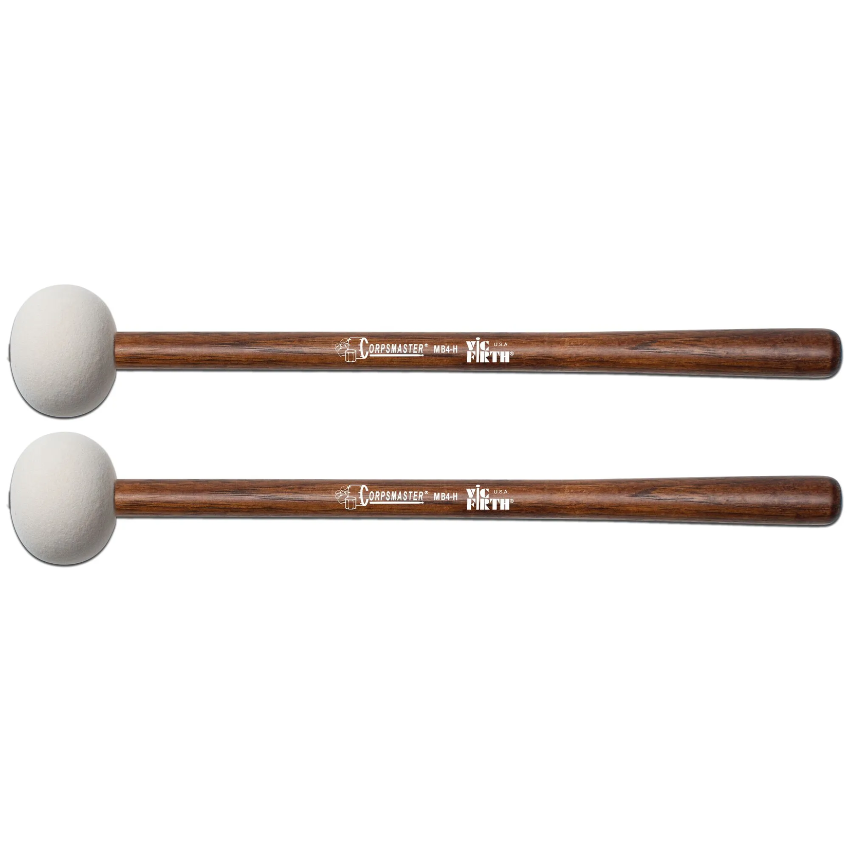 Vic Firth Vic Firth Corpsmaster Bass Mallet Extra Large Head Hard Felt MB4H
