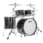 Ludwig Ludwig Neusonic Mod2 4-Piece Shell Pack 10/12/16/22 (Ebony Pearl)