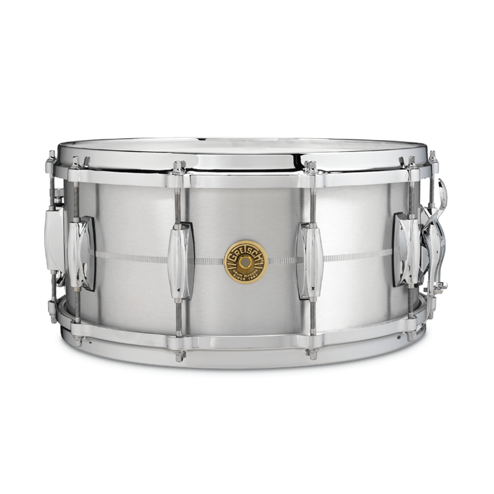 Gretsch Gretsch USA Custom 6.5x14" Solid Aluminum Snare Drum