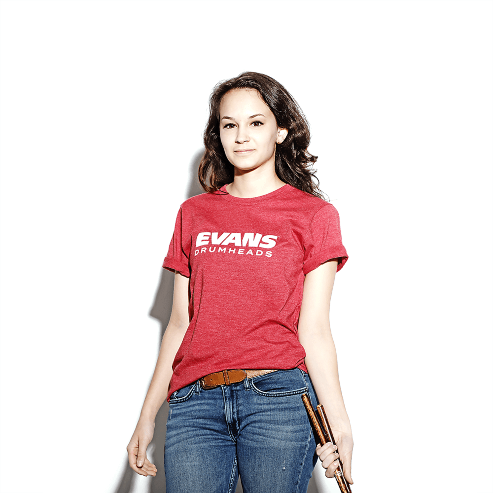 Evans Red T-Shirt L - 2112 PERCUSSION