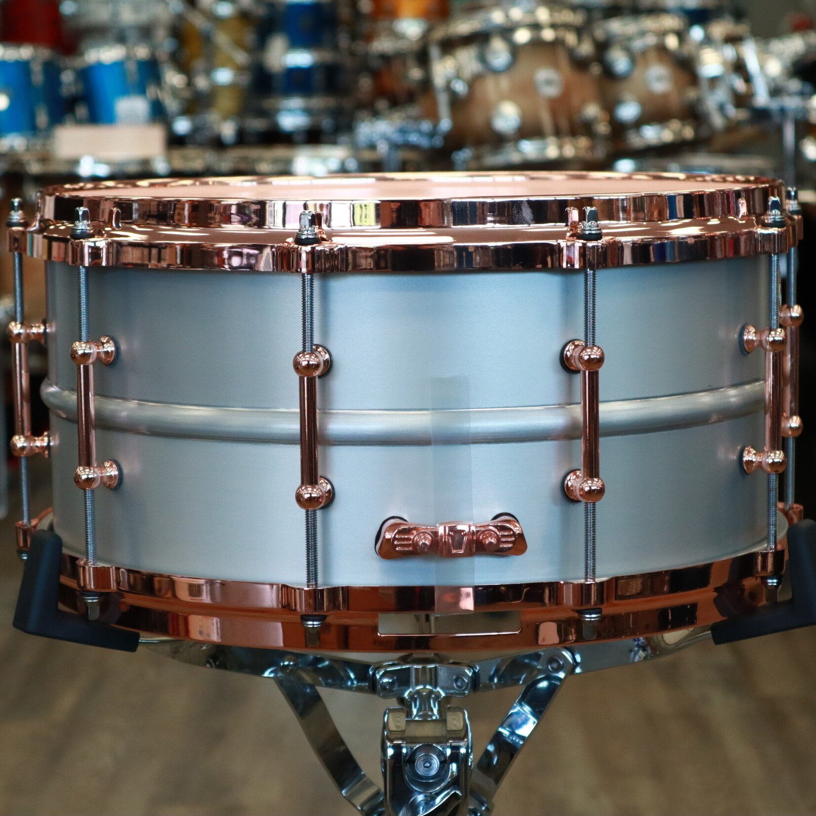 Ludwig Ludwig 6.5x14" Acrophonic Snare Drum w/ Copper Hardware LM405DTC