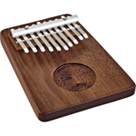 Meinl Meinl Sonic Energy Solid Kalimba, 10 Notes, Black Walnut, Tree of Life (with Bag) KL1001TOL