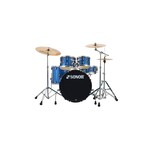 Sonor Sonor AQX Stage, Complete Kit with Hardware and Sabian SBR Cymbals 22/10/12/16/5.5x14SN (Blue Ocean Sparkle)