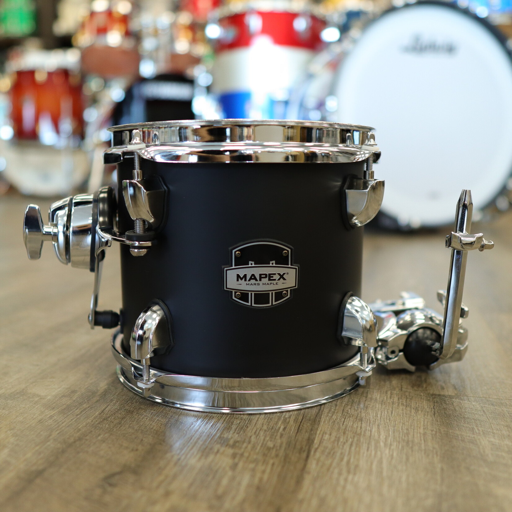 Mapex Mapex Mars Maple 7x8" Tom with SoniClear Mount (Matte Black)