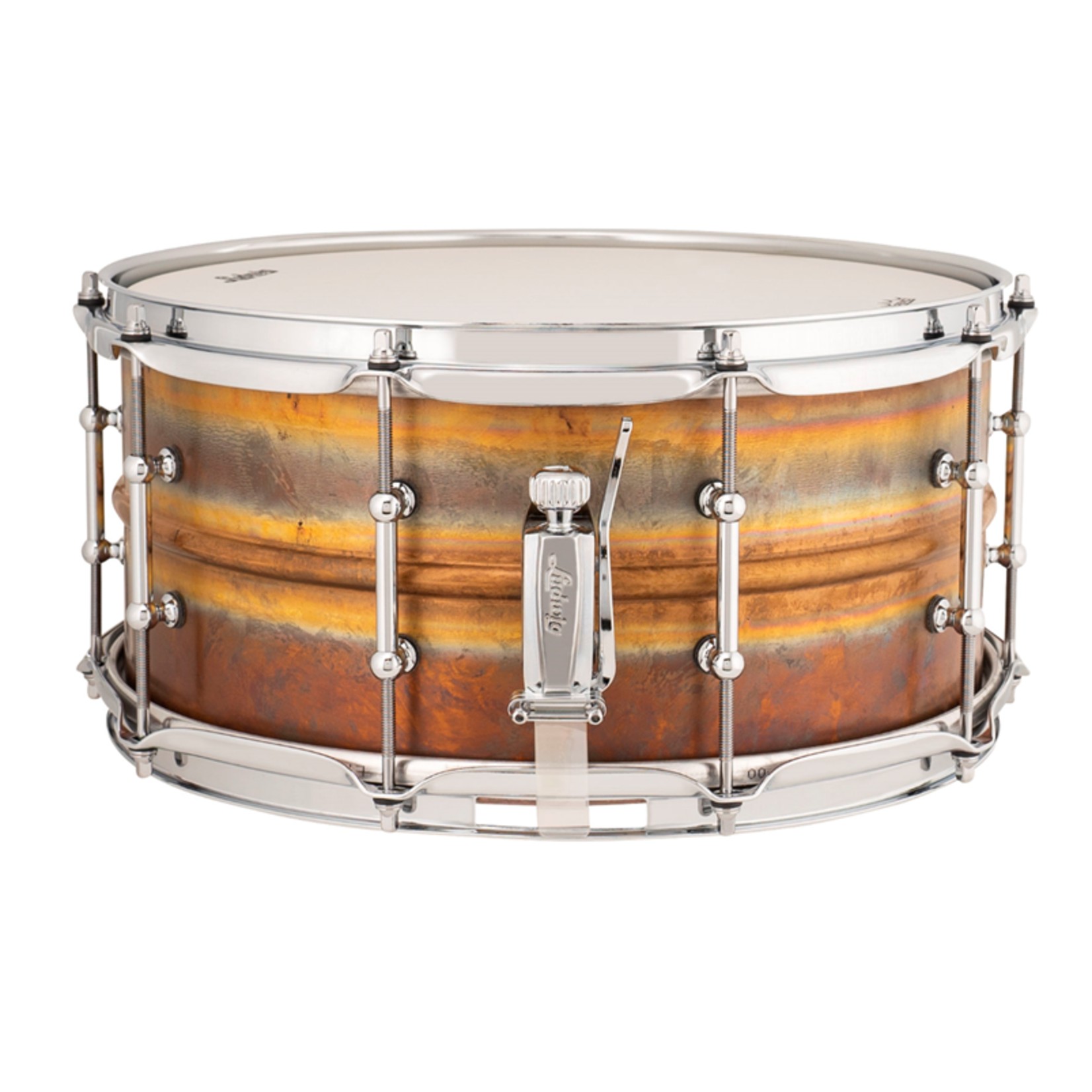 Ludwig Ludwig 6.5x14" Raw Bronze Phonic Snare Drum w/ Tube Lugs LB552RT