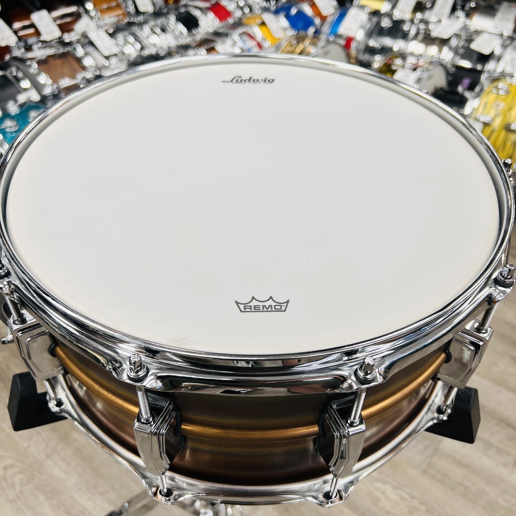 Ludwig Ludwig 6.5x14" Raw Bronze Phonic Snare Drum LB552R