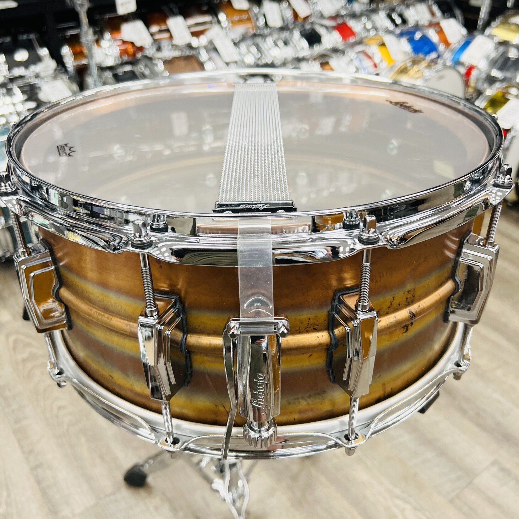 Ludwig Ludwig 6.5x14" Raw Bronze Phonic Snare Drum LB552R