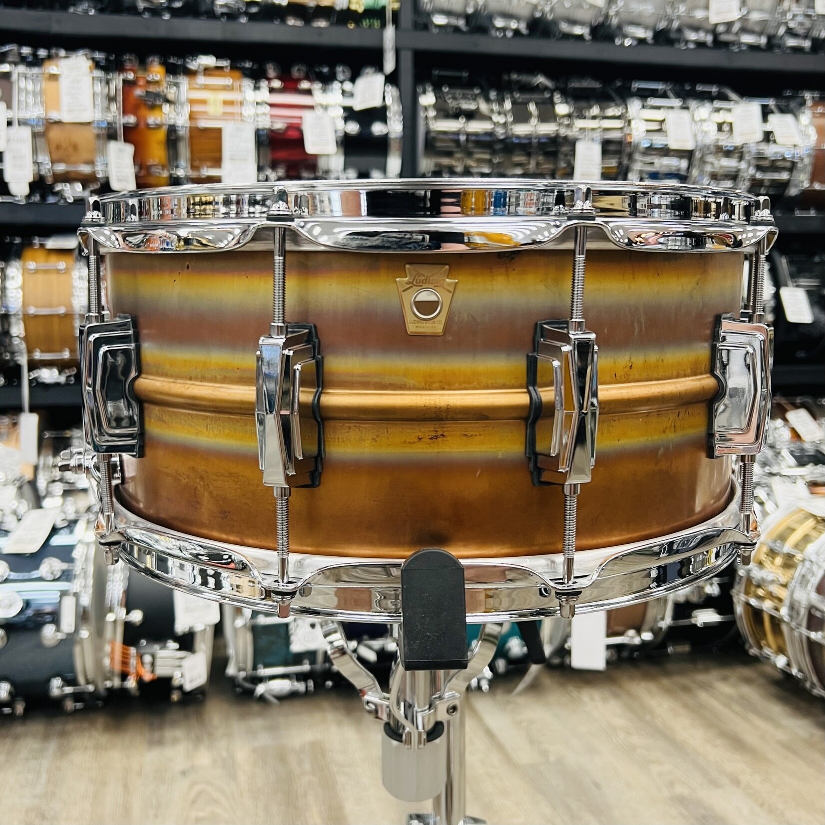 Ludwig Ludwig 6.5x14" Raw Bronze Phonic Snare Drum LB552R