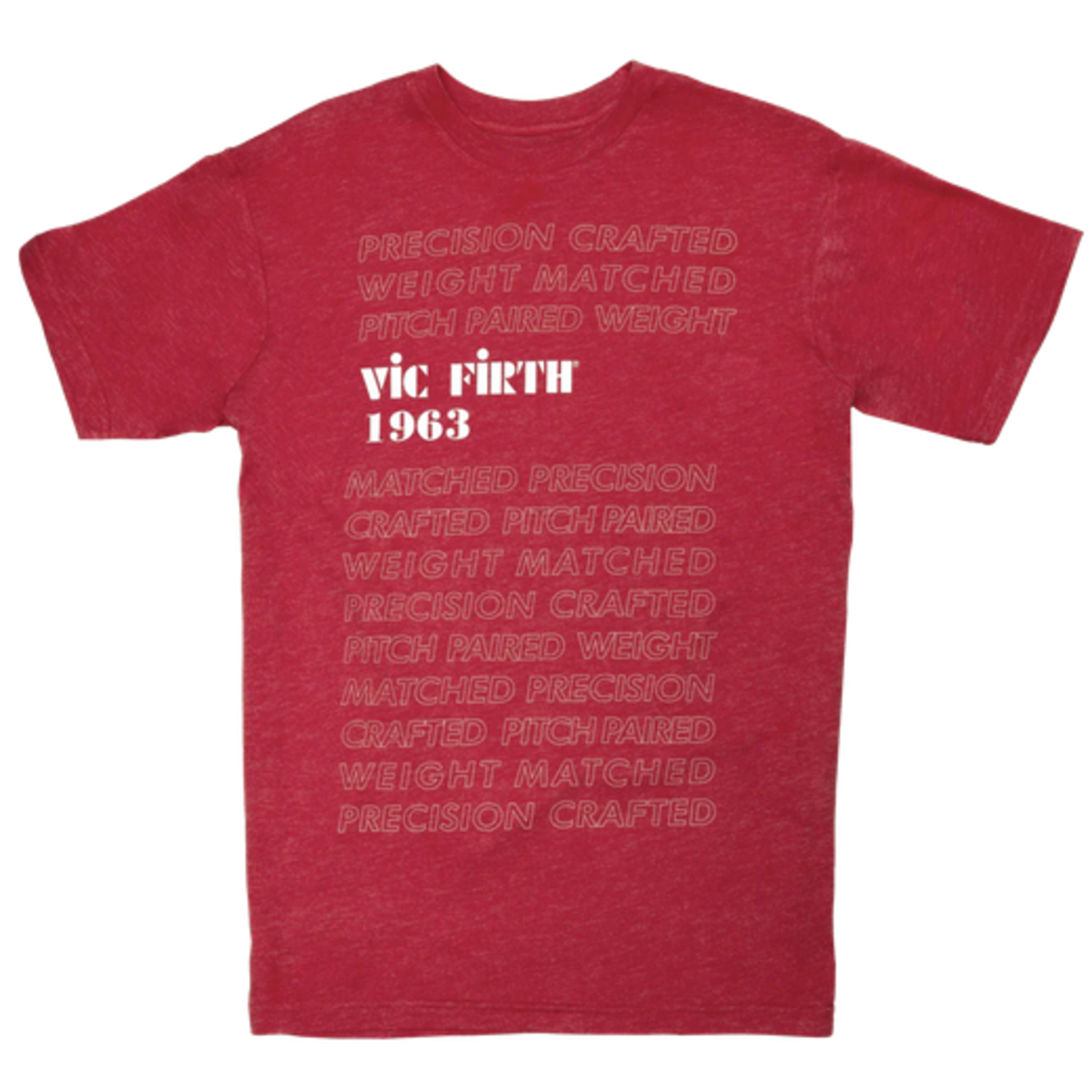 Vic Firth Vic Firth Limited Edition 1963 Red Graphic Tee Shirt (Small)