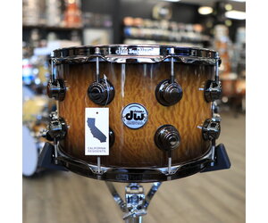 DW DW Collector's Series Exotic Cherry/ Mahogany 8x14