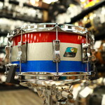 Ludwig Ludwig "Spirit of 76" Legacy Maple 6.5x14" Snare Drum (Red, White, and Blue Specialty Lacquer)