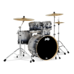 PDP PDP Concept Maple 5-Piece Shell Pack 10/12/16/22/14S (Silver To Black Fade)