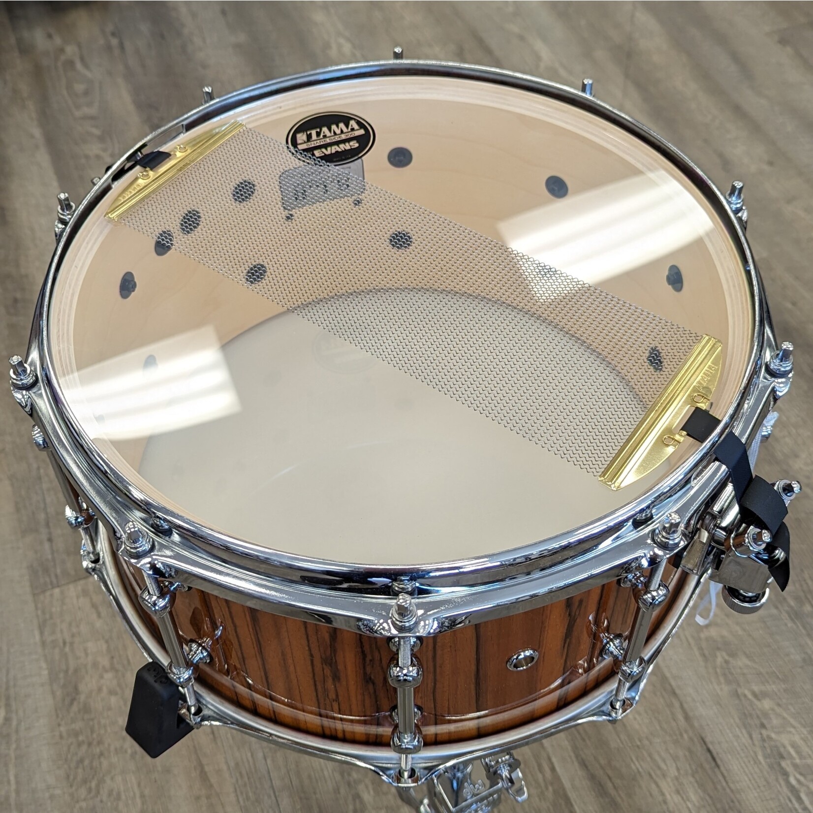 Tama Tama 7x14" S.L.P. G-Maple Snare Drum (Gloss Natural Zebrawood) LGM147Z-GNZ