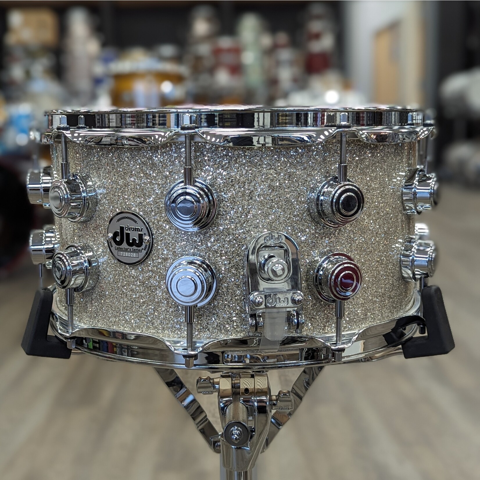 DW DW Collector's Series SSC Maple 7x14" Snare Drum (Broken Glass)