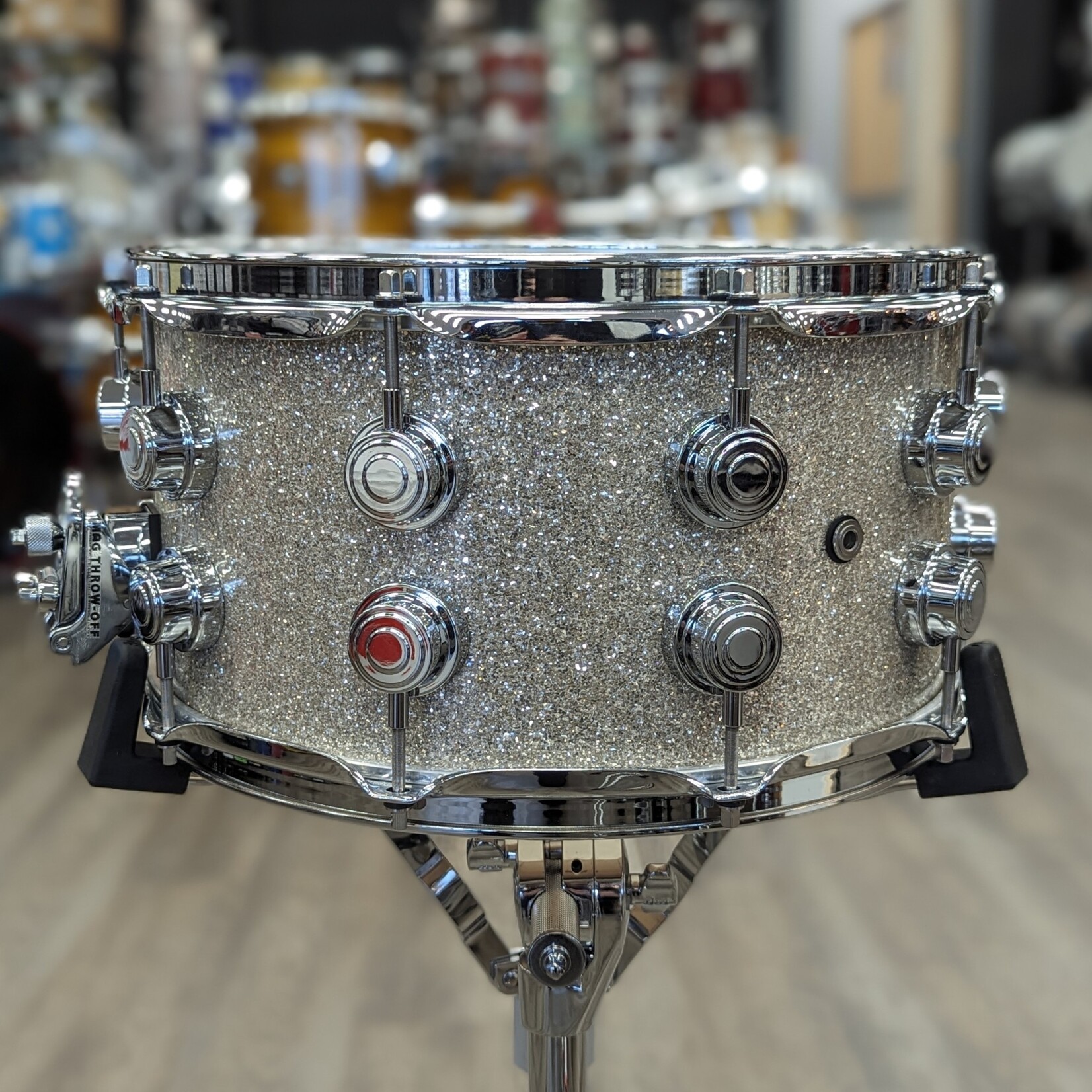 DW DW Collector's Series SSC Maple 7x14" Snare Drum (Broken Glass)