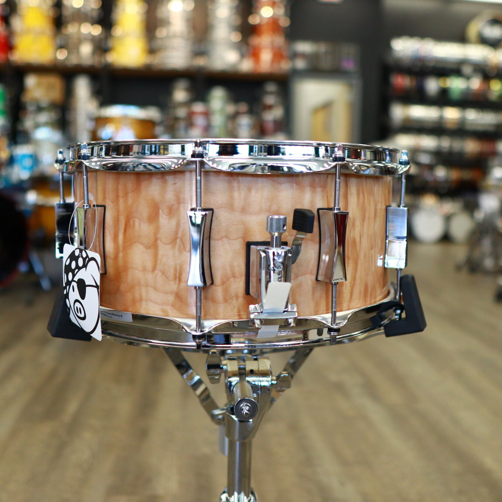 Pork Pie Pork Pie 6.5x14" Curly Maple Snare Drum