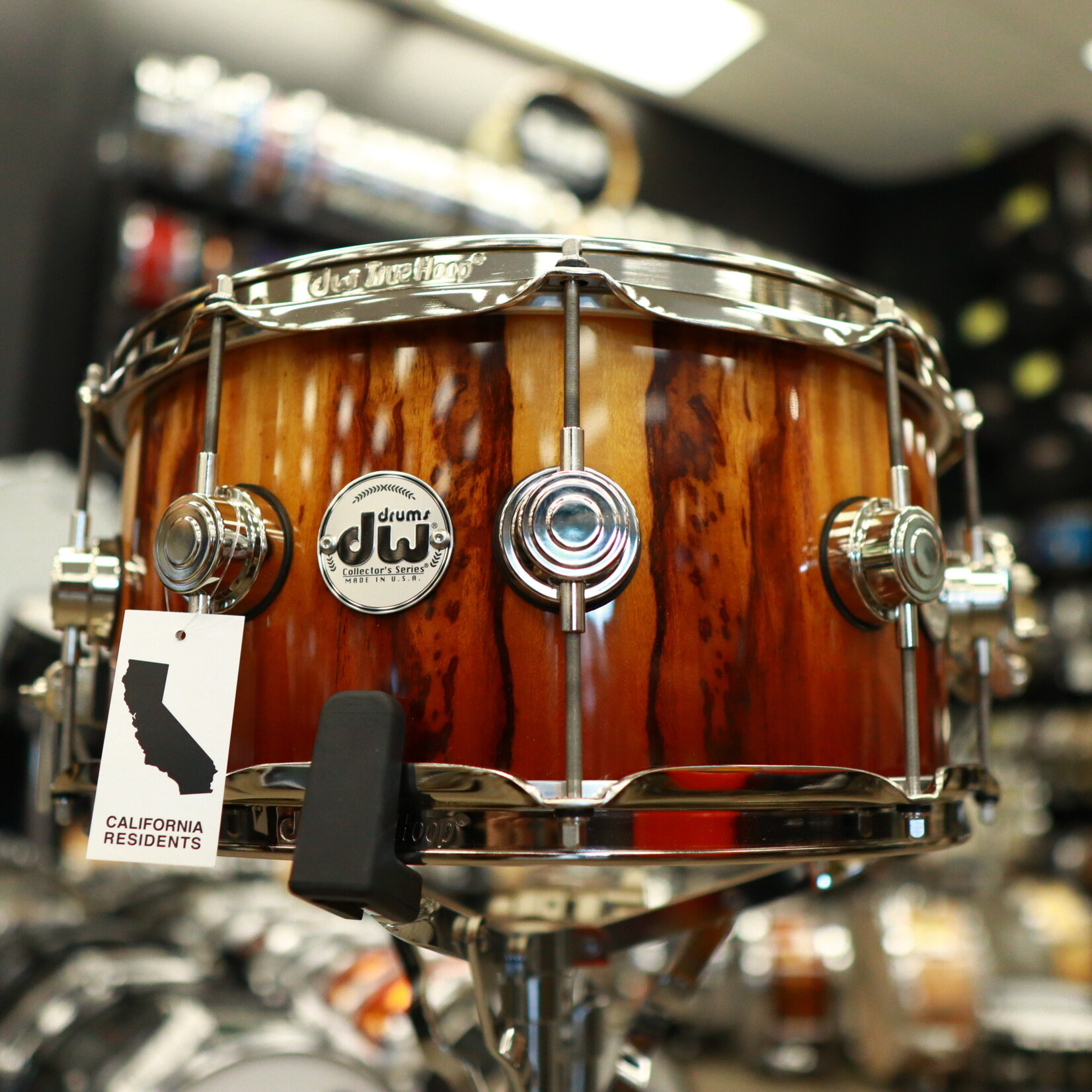 DW DW Collector's Series Exotic Standard Maple 6.5x14