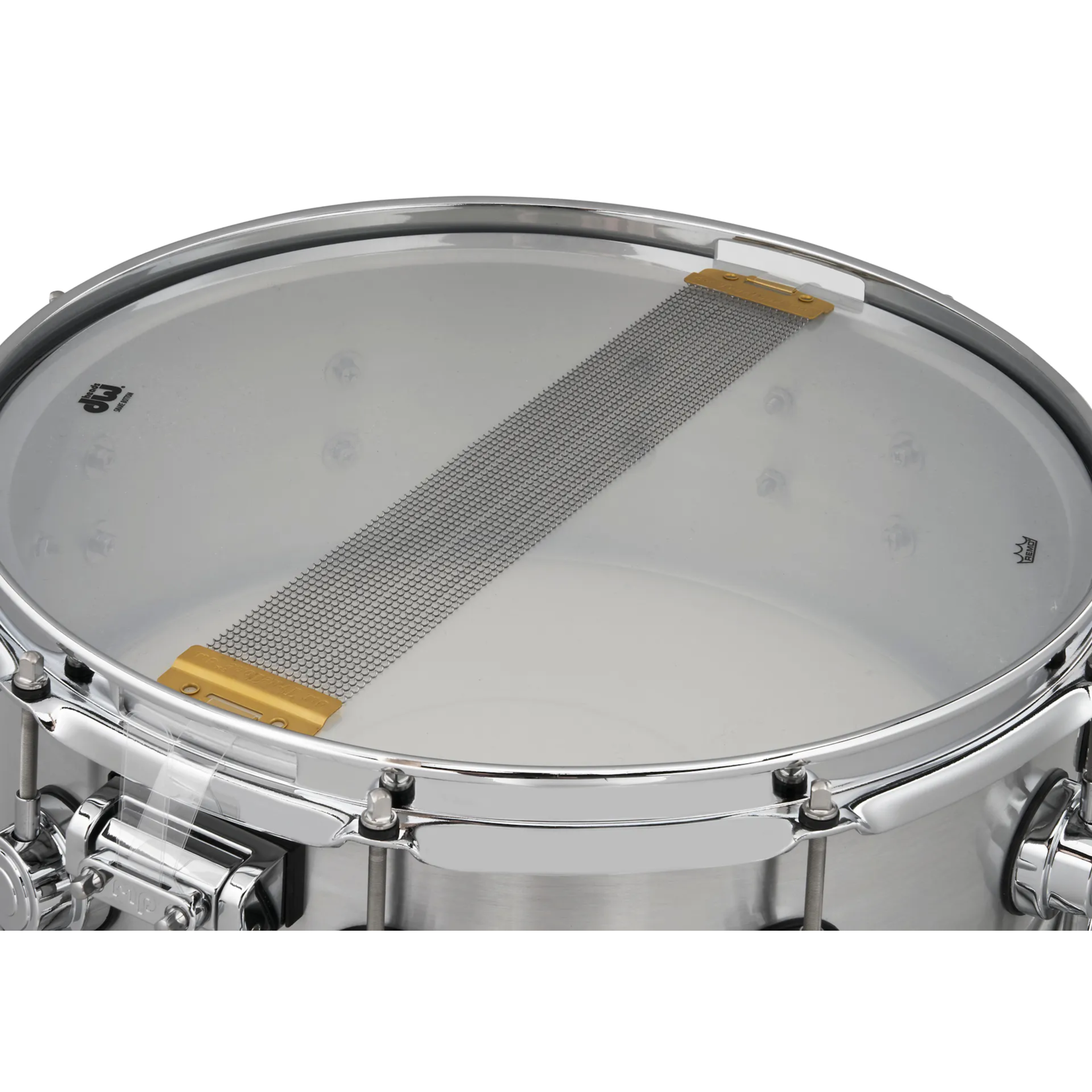 DW DW 6.5x14" 1mm Aluminum Snare Drum with Chrome Hardware DRVM6514SVC