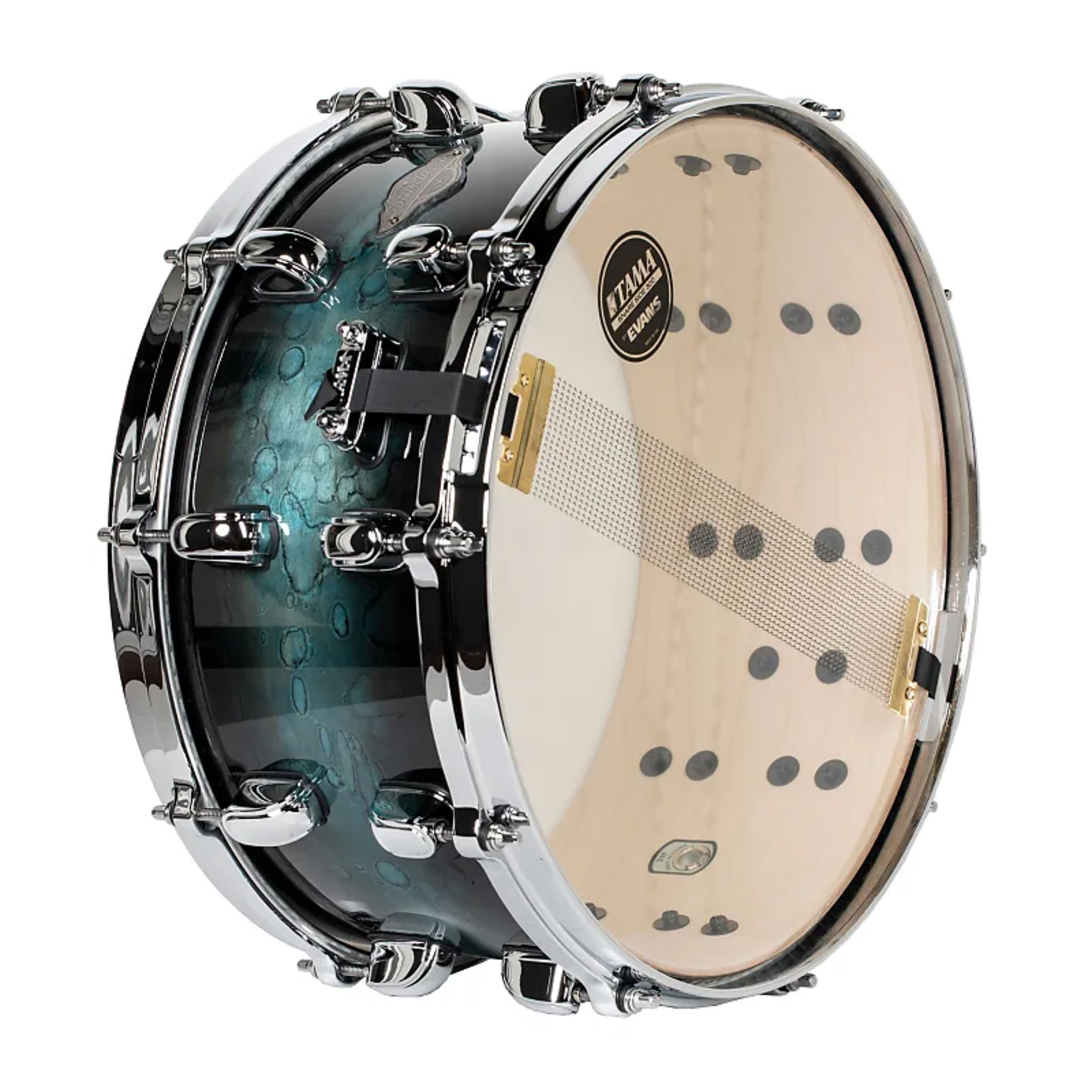 Tama Tama Starclassic Performer 6.5x14" Snare Drum (Molten Steel Blue Burst) MBSS65-MSL