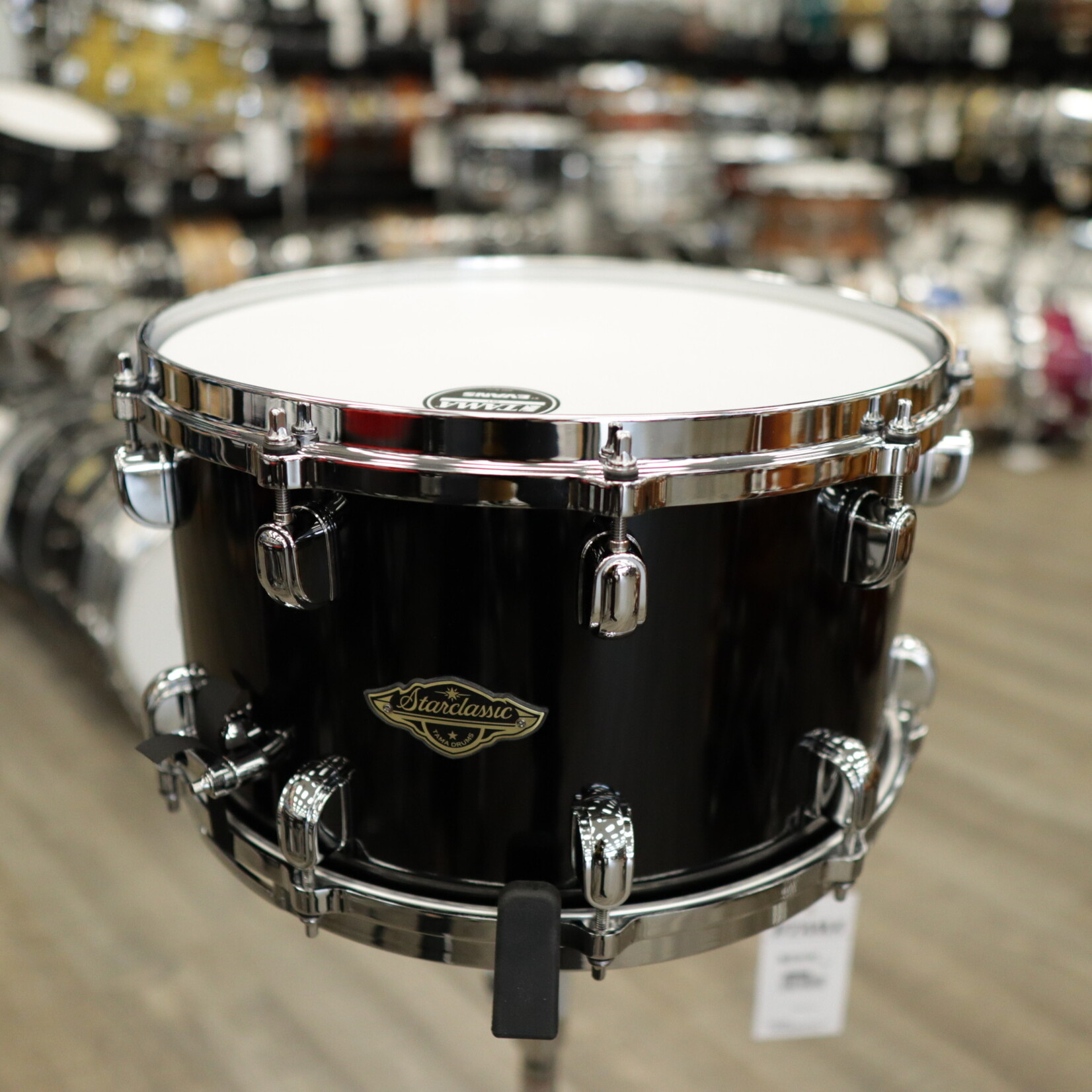 Tama Tama Starclassic Walnut/Birch 8x14" Snare Drum (Piano Black) WBSS148-PBK