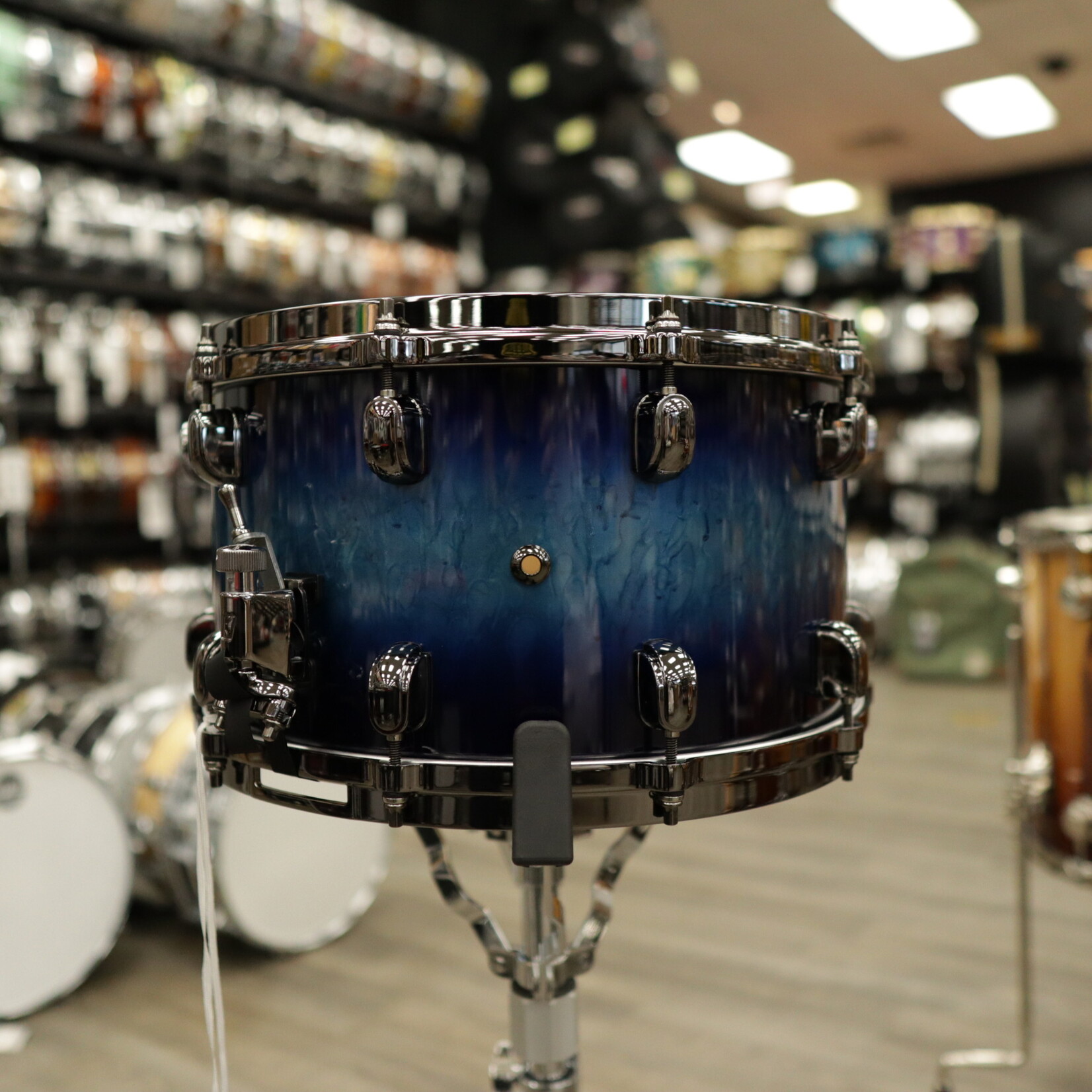 Tama Tama Starclassic Maple 8x14" Snare Drum (Molten Electric Blue Burst) MAS148BN-MEB