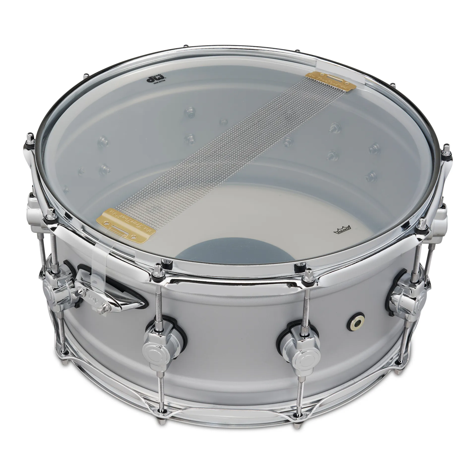 DW DW Design Series 6.5X14" Matte Aluminum Snare Drum DDSD6514MACR