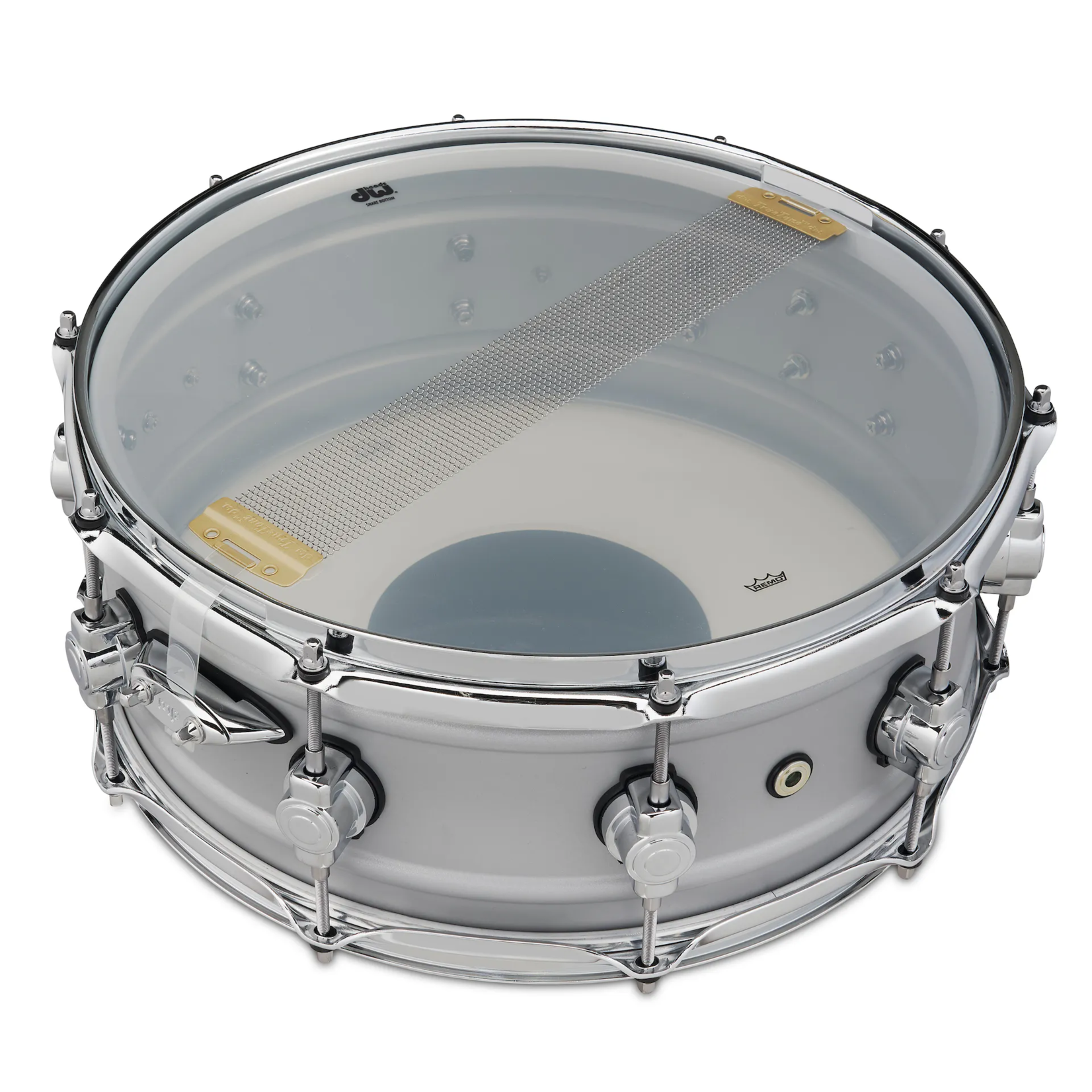 DW DW Design Series 5.5X14" Matte Aluminum Snare Drum DDSD5514MACR