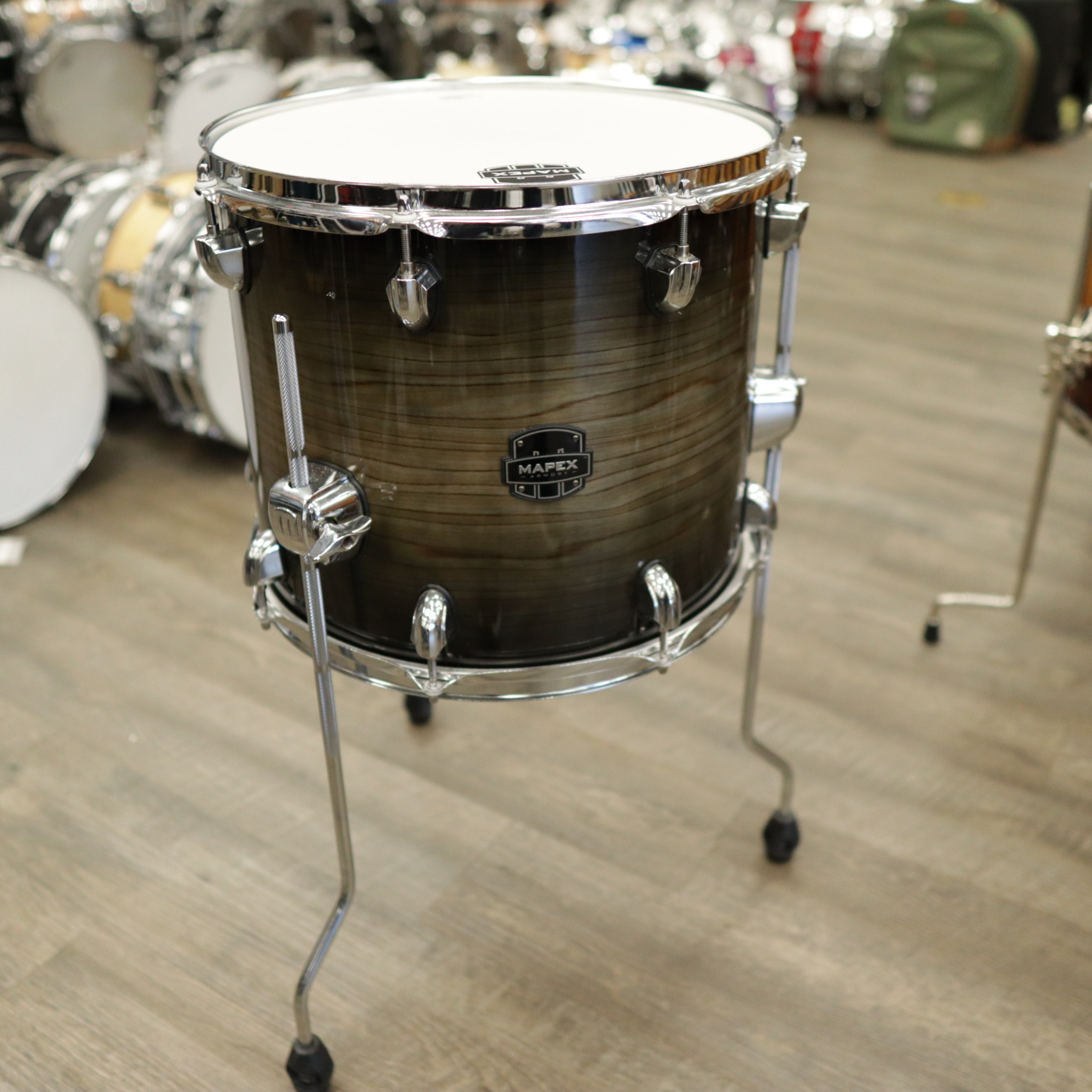 Used Mapex Armory 12x14" Floor Tom (Black Dawn) 2112 PERCUSSION