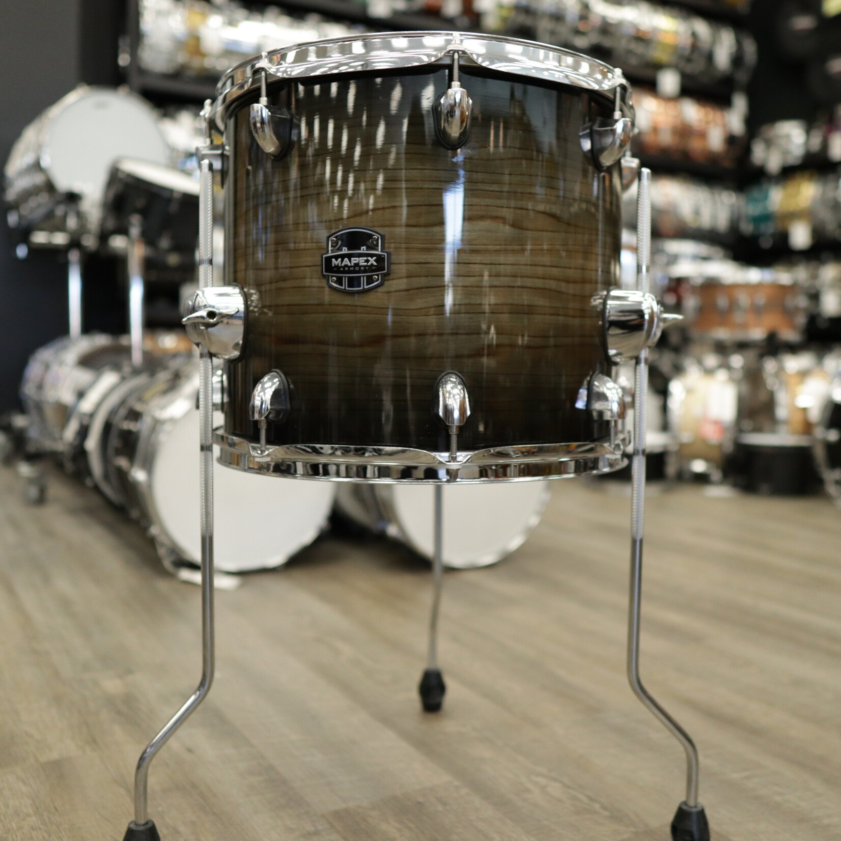 Used Mapex Armory 12x14" Floor Tom (Black Dawn) 2112 PERCUSSION